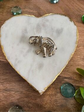 “Sabu” Gold Elephant Pin Brooch by Sarah Coventry